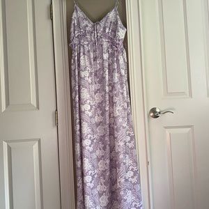 Large Lavender Maxi Dress